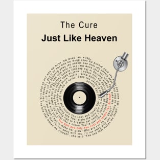 JUST LIKE HEAVEN LYRICS ILLUSTRATIONS Posters and Art